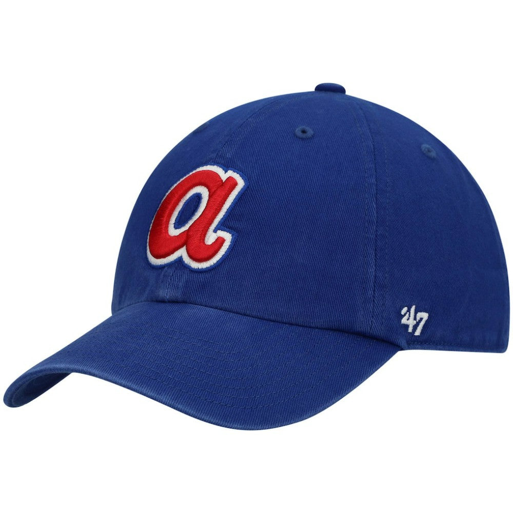 MLB Atlanta Braves '47 1972 Logo Cooperstown Collection Clean Up Adjustable Hat