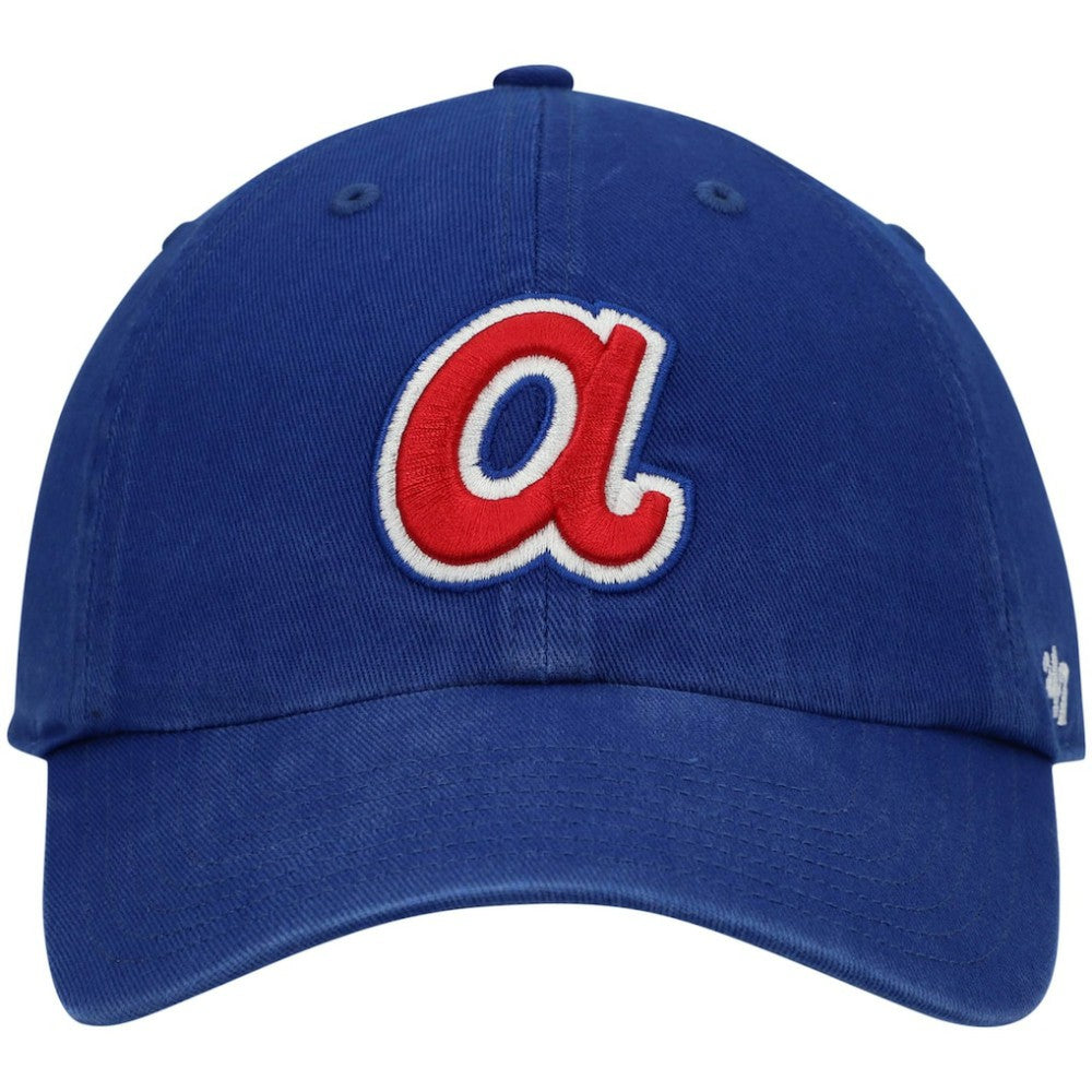 MLB Atlanta Braves '47 1972 Logo Cooperstown Collection Clean Up Adjustable Hat
