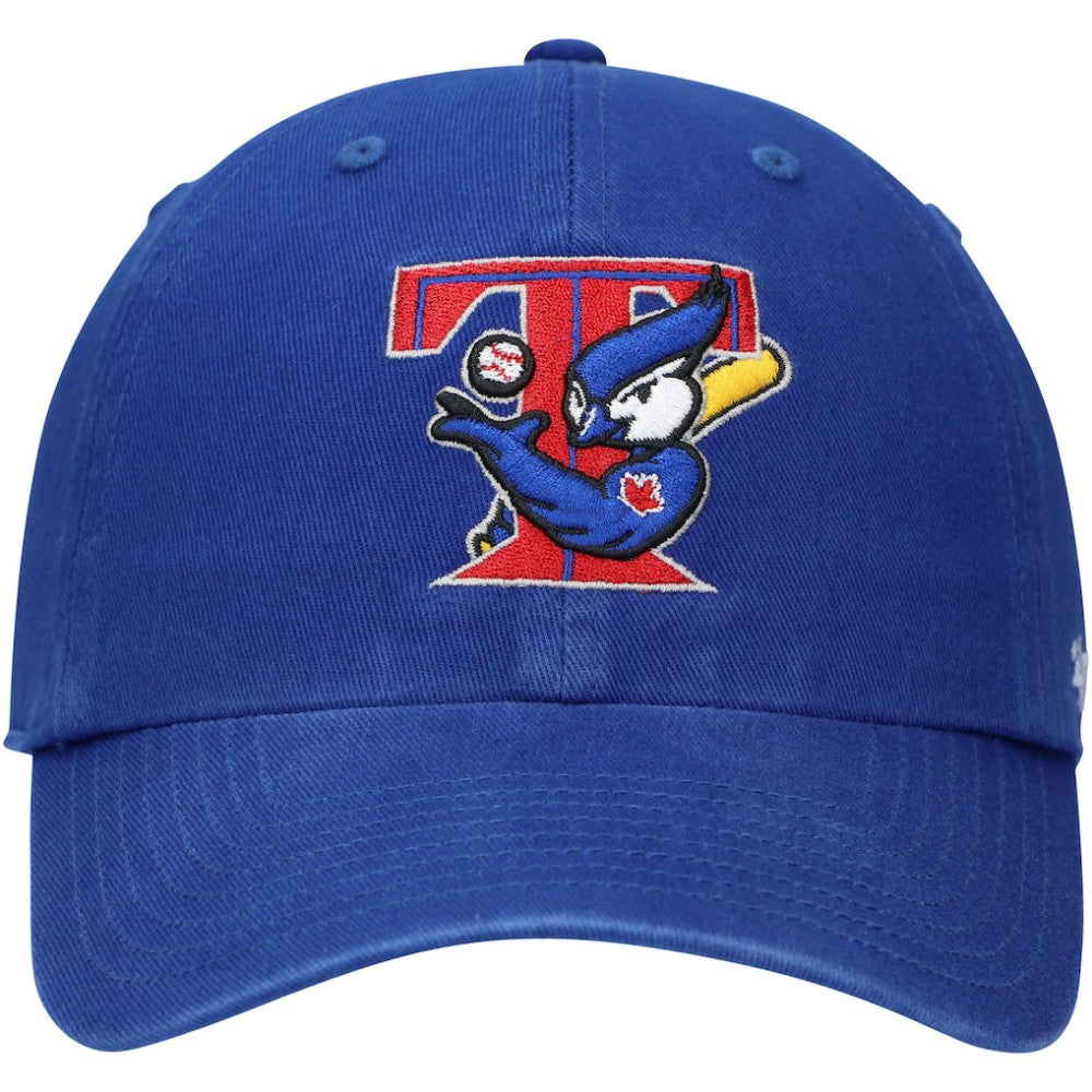 MLB Toronto Blue Jays '47 Team Logo Cooperstown Collection Clean Up Adjustable Hat