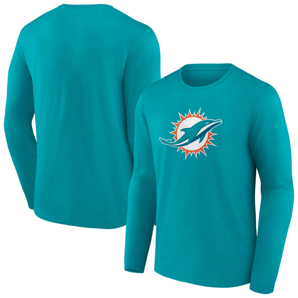 Primary Team Logo Long Sleeve T-Shirt - Miami Dolphins