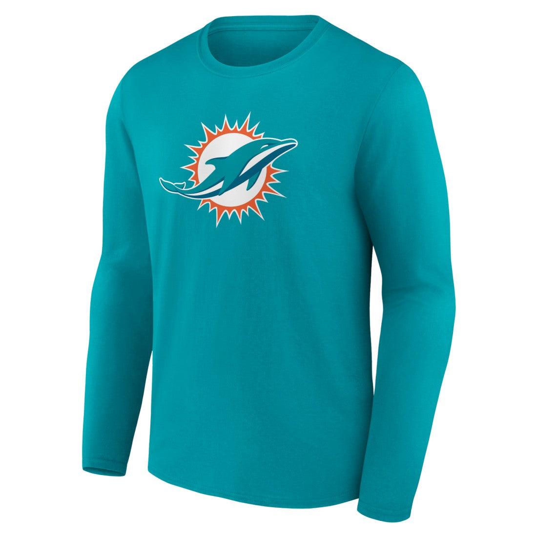 Primary Team Logo Long Sleeve T-Shirt - Miami Dolphins