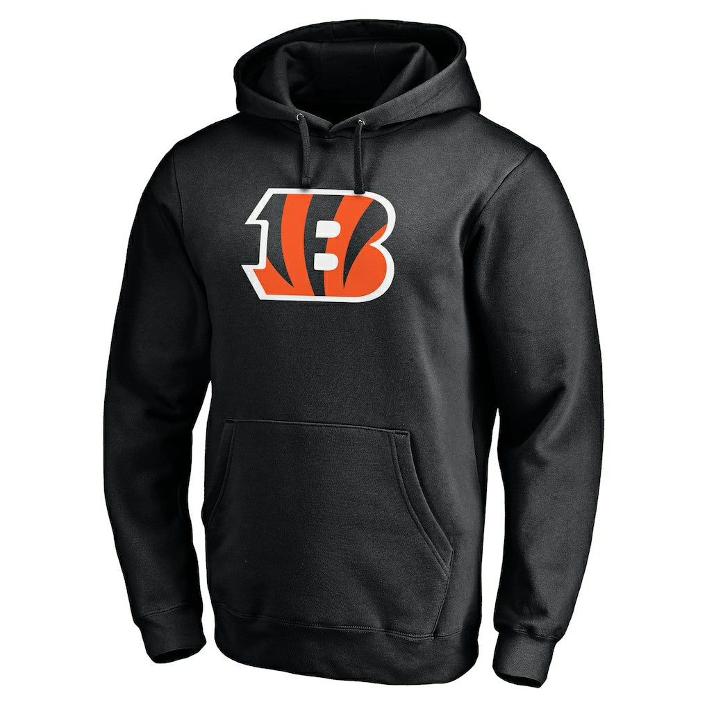 Primary Logo Fitted Pullover Hoodie - Cincinnati Bengals