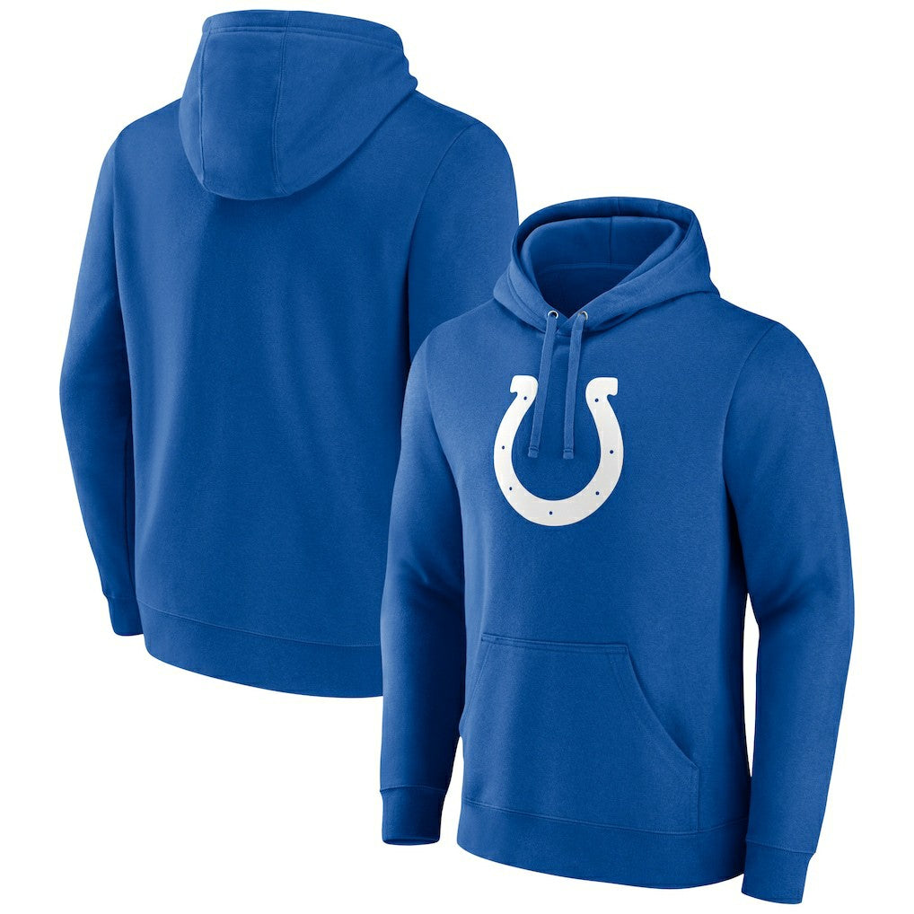 Primary Logo Fitted Pullover Hoodie - Indianapolis Colts