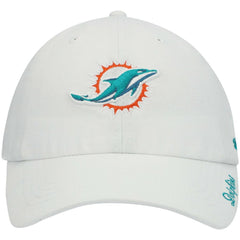 '47 Women's Miata Clean Up Logo Adjustable Hat - Miami Dolphins