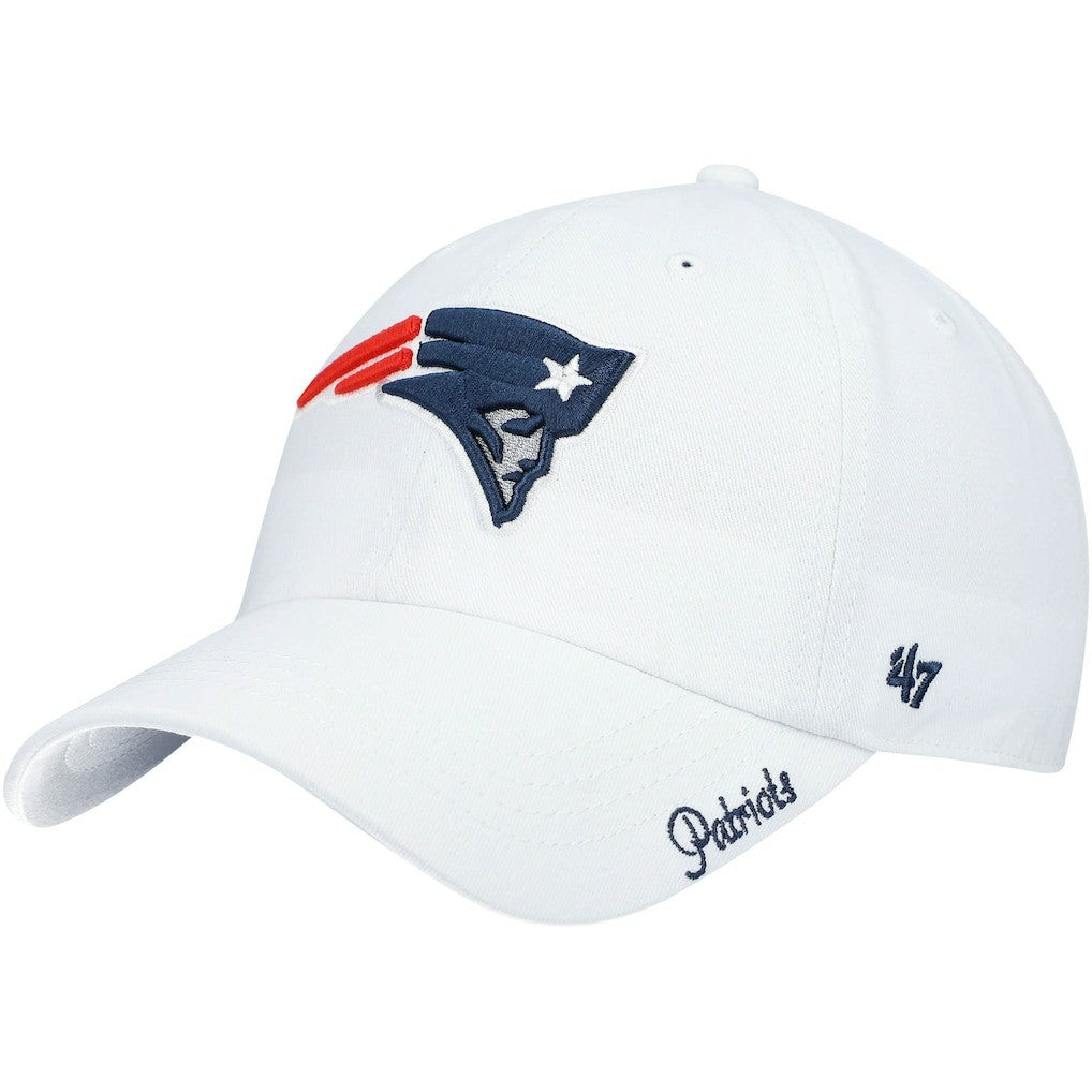'47 Women's Miata Clean Up Logo Adjustable Hat - New England Patriots