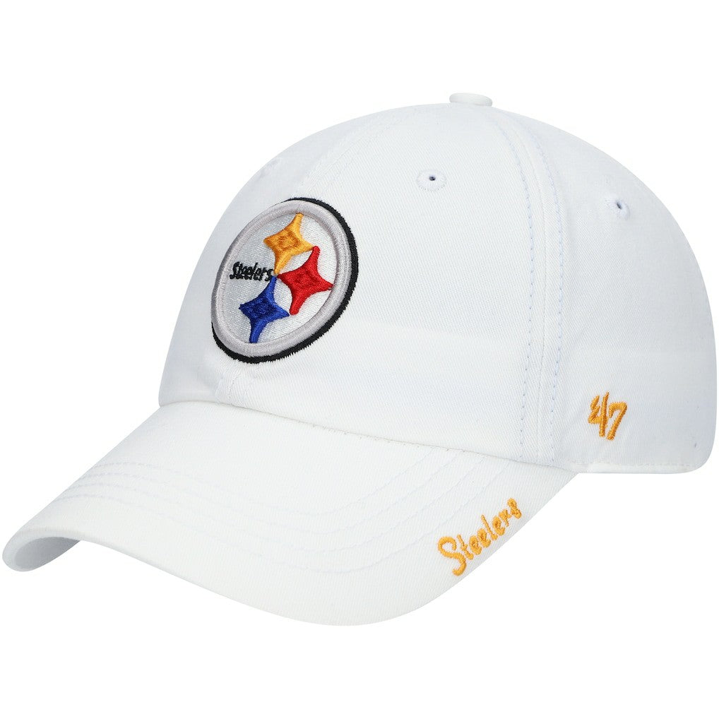 '47 Women's Miata Clean Up Logo Adjustable Hat - Pittsburgh Steelers