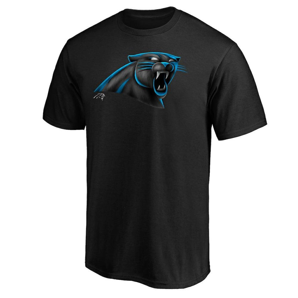 Midnight Mascot Team Logo T-Shirt - Carolina Panthers