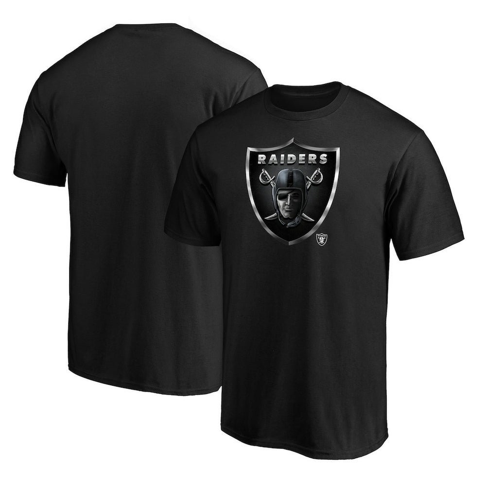 Midnight Mascot Team Logo T-Shirt - Las Vegas Raiders