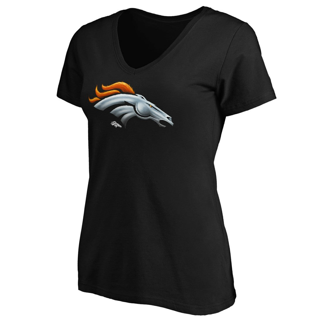 Women's Midnight Mascot Logo V-Neck T-Shirt - Denver Broncos