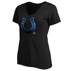 Women's Midnight Mascot Logo V-Neck T-Shirt - Indianapolis Colts