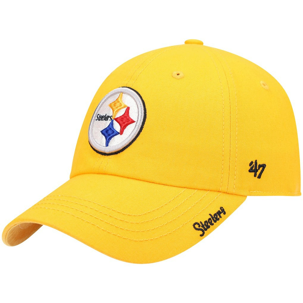 '47 Women's Miata Clean Up Secondary Adjustable Hat - Pittsburgh Steelers