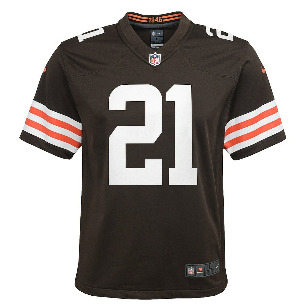 Denzel Ward  Youth Game Jersey - Cleveland Browns