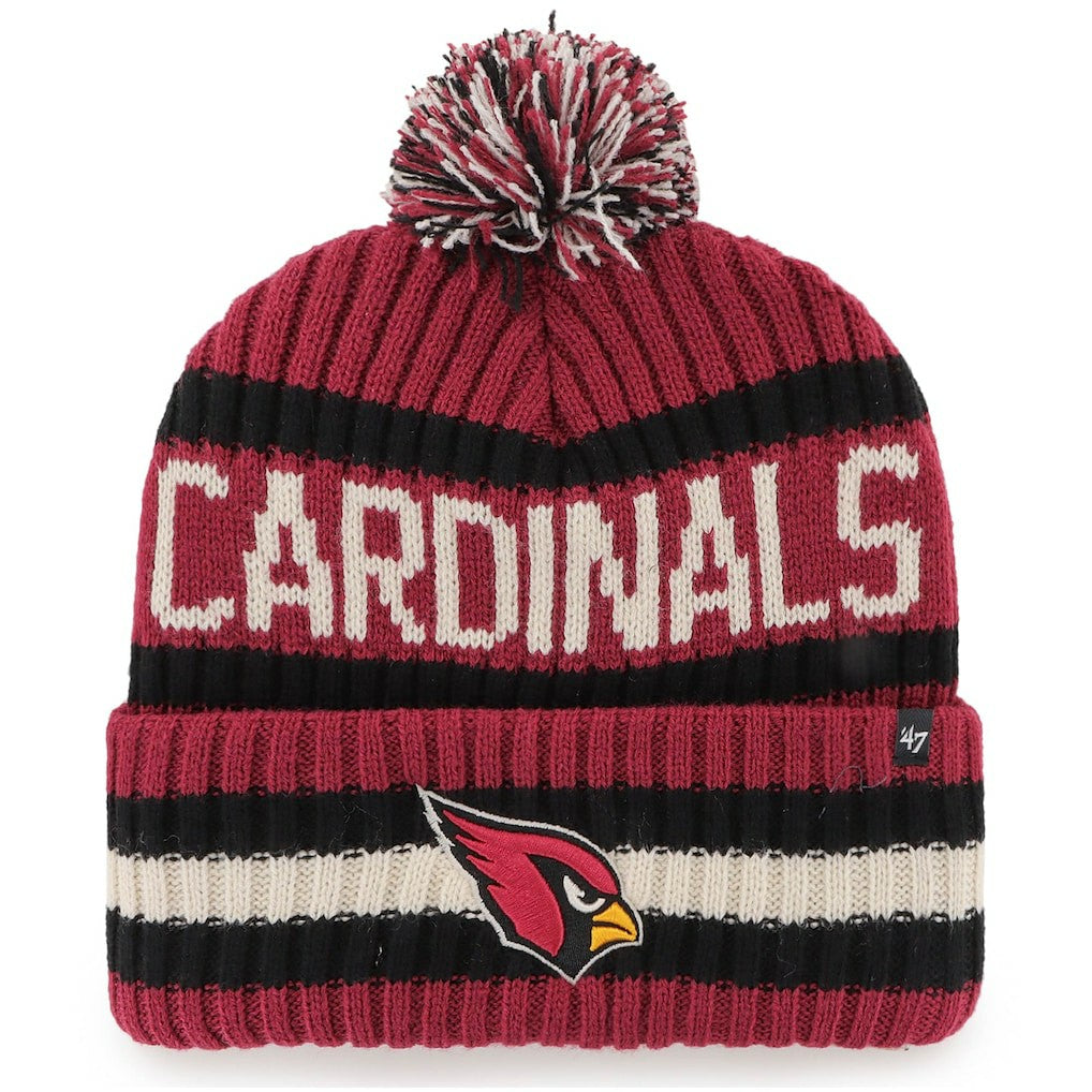 '47 Bering Cuffed Knit Hat with Pom - Arizona Cardinals