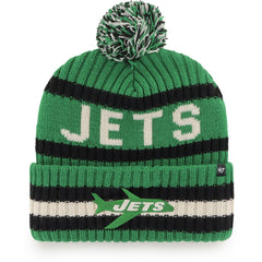 '47 Bering Cuffed Knit Hat with Pom - New York Jets