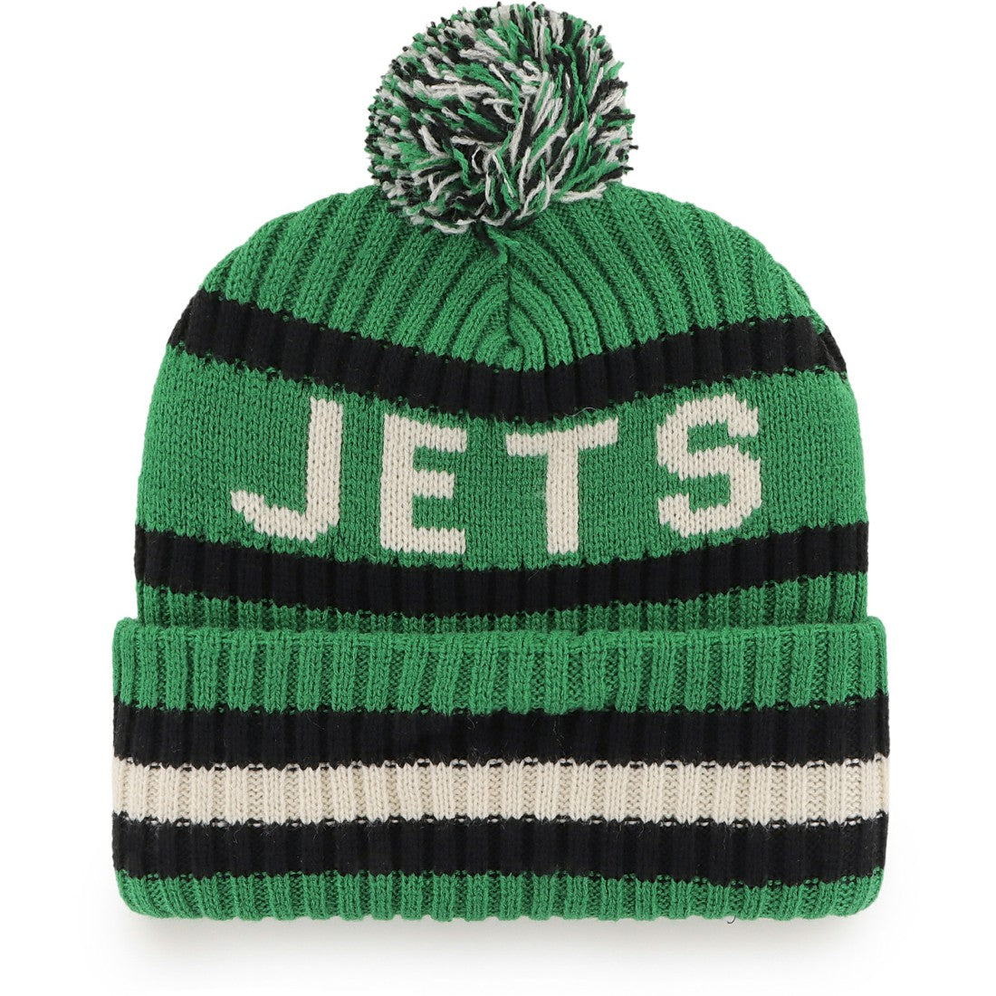 '47 Bering Cuffed Knit Hat with Pom - New York Jets