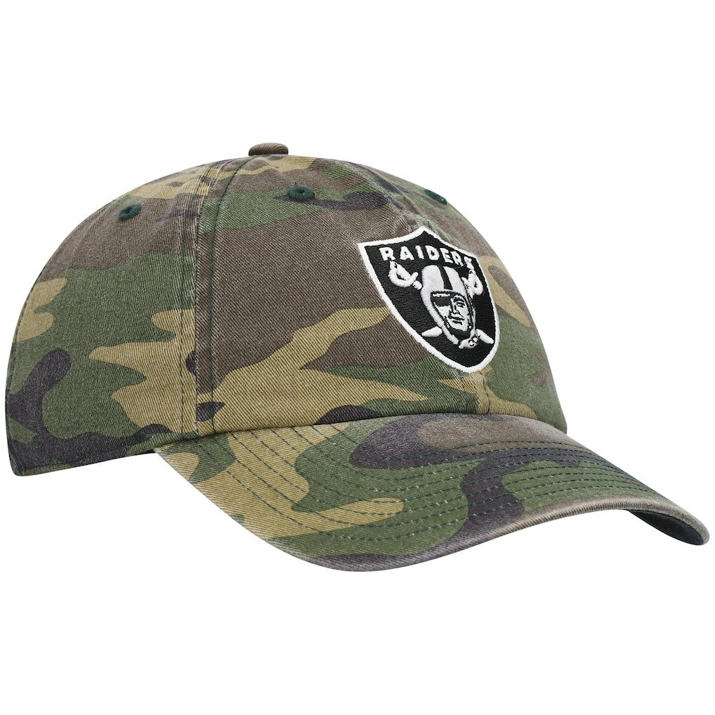'47 Woodland Clean Up Adjustable Hat - Las Vegas Raiders
