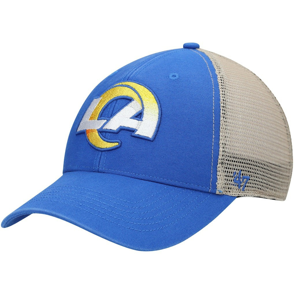 '47 Flagship Logo MVP Snapback Hat - Los Angeles Rams