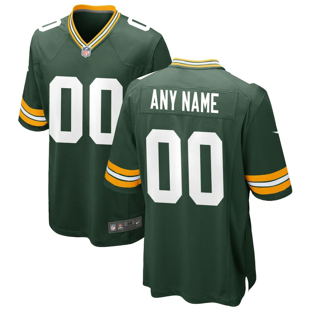 Custom Game Jersey - Green Bay Packers