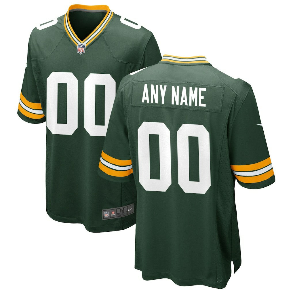 Custom Game Jersey - Green Bay Packers