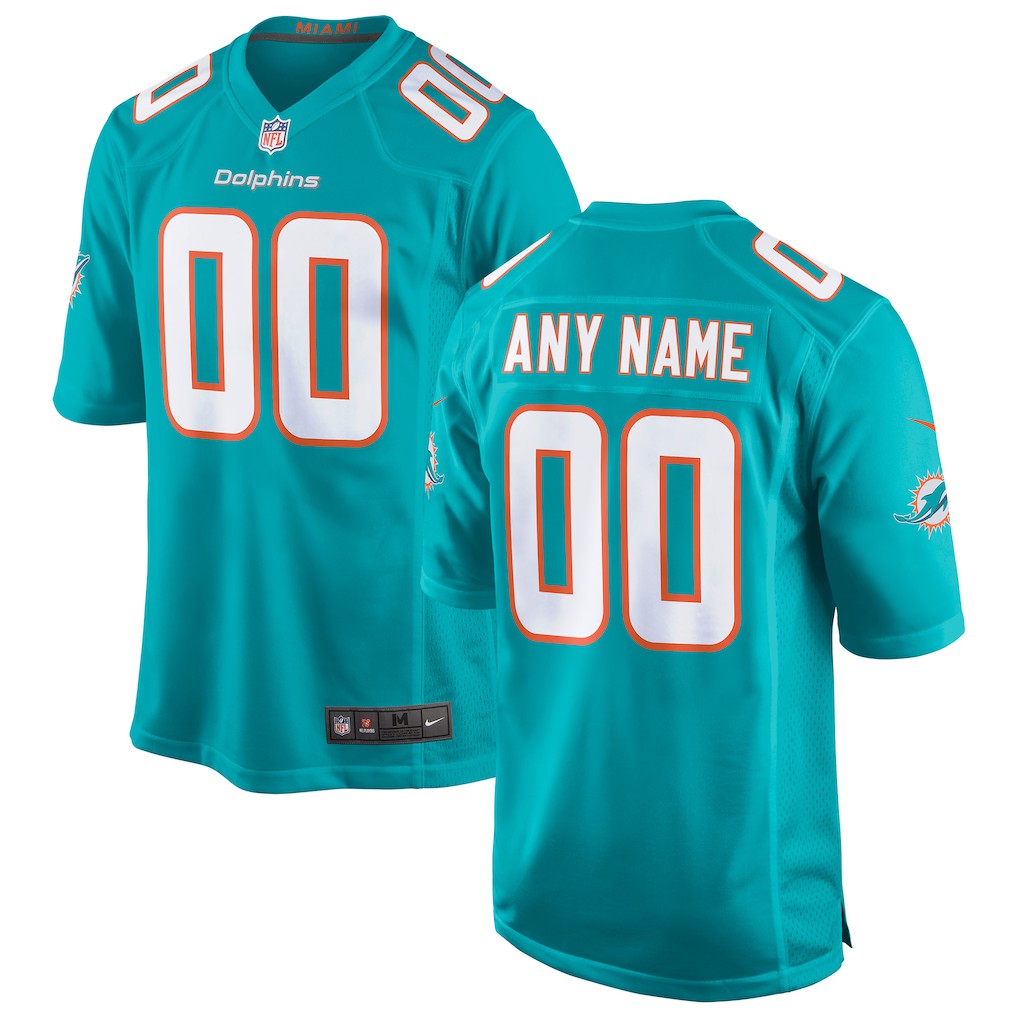 Custom Game Jersey - Miami Dolphins