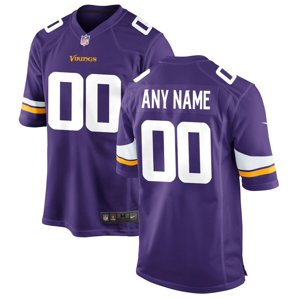 Custom Game Jersey - Minnesota Vikings