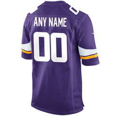 Custom Game Jersey - Minnesota Vikings