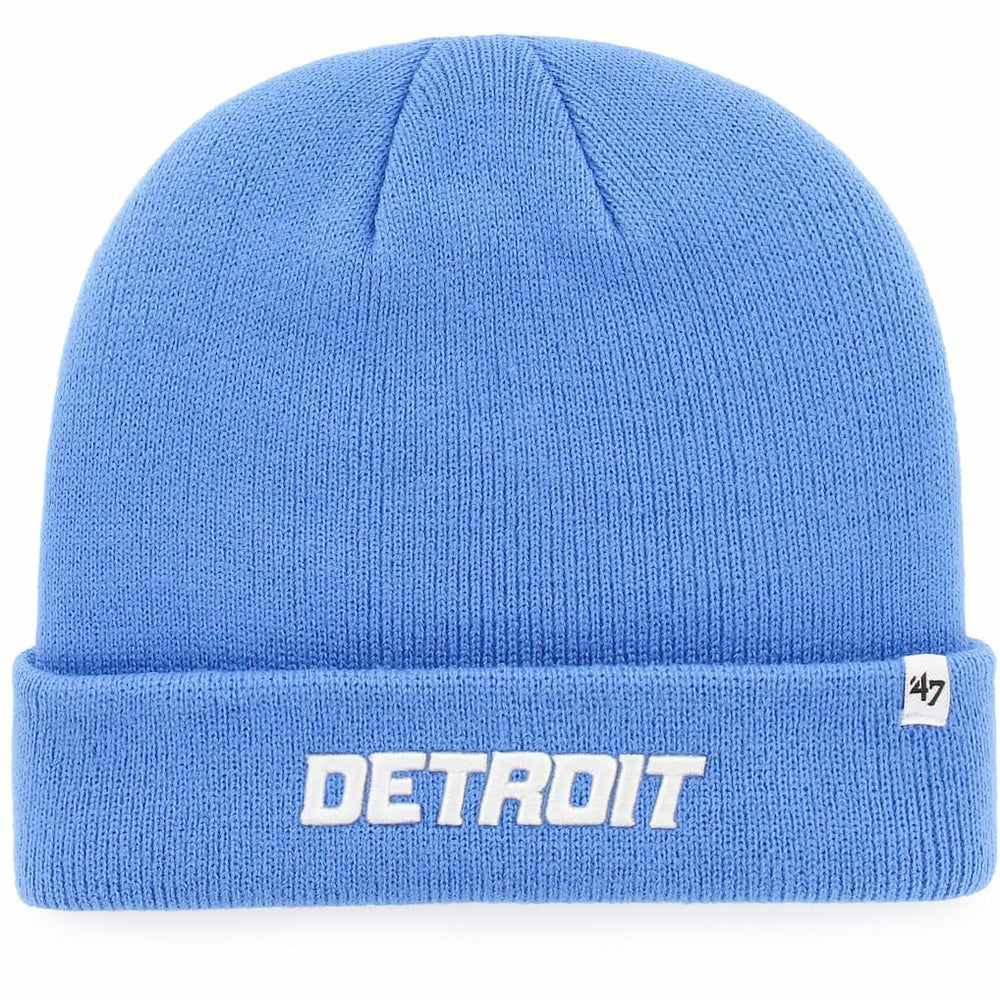 '47 Youth Basic Cuffed Knit Hat - Detroit Lions