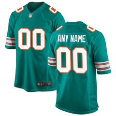 Alternate Custom Game Jersey - Miami Dolphins