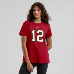Tom Brady  Women's Name & Number T-Shirt - Tampa Bay Buccaneers
