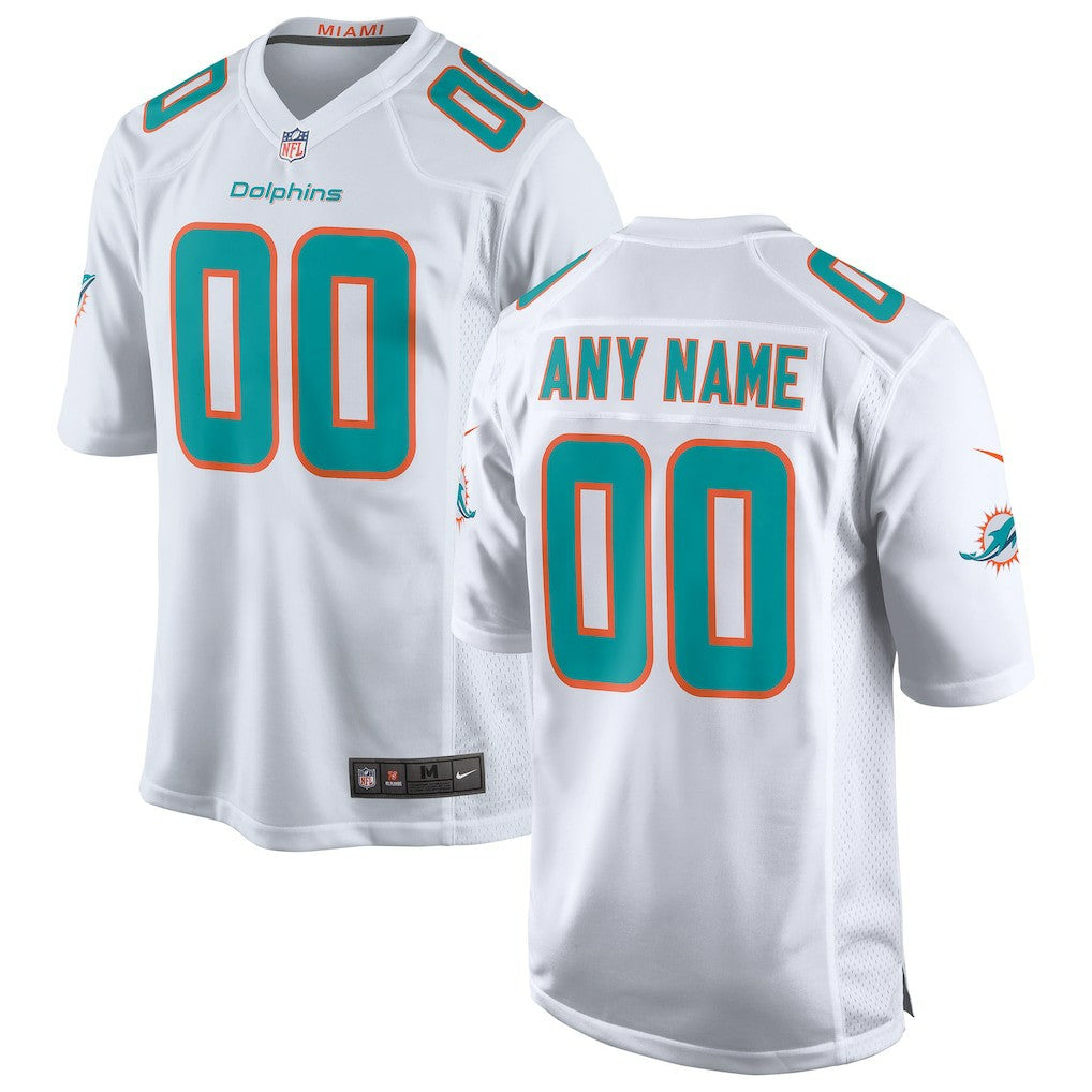 Custom Game Jersey - Miami Dolphins