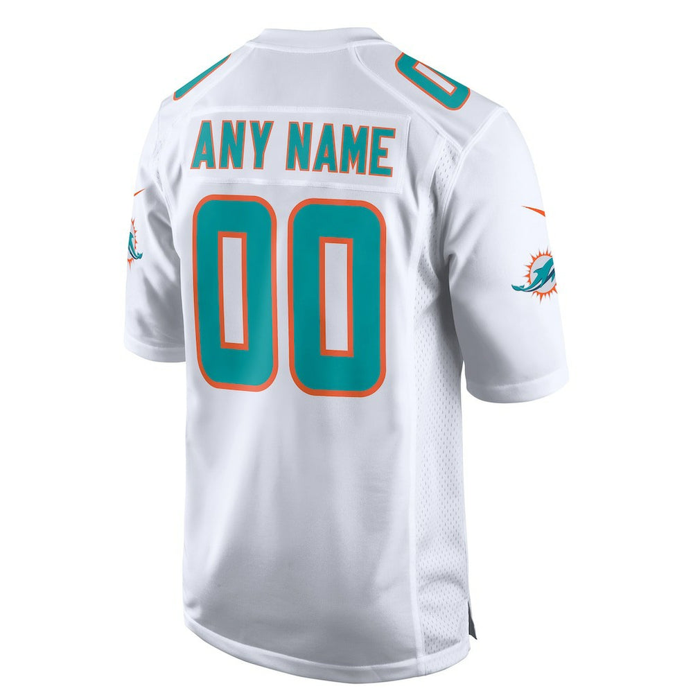 Custom Game Jersey - Miami Dolphins