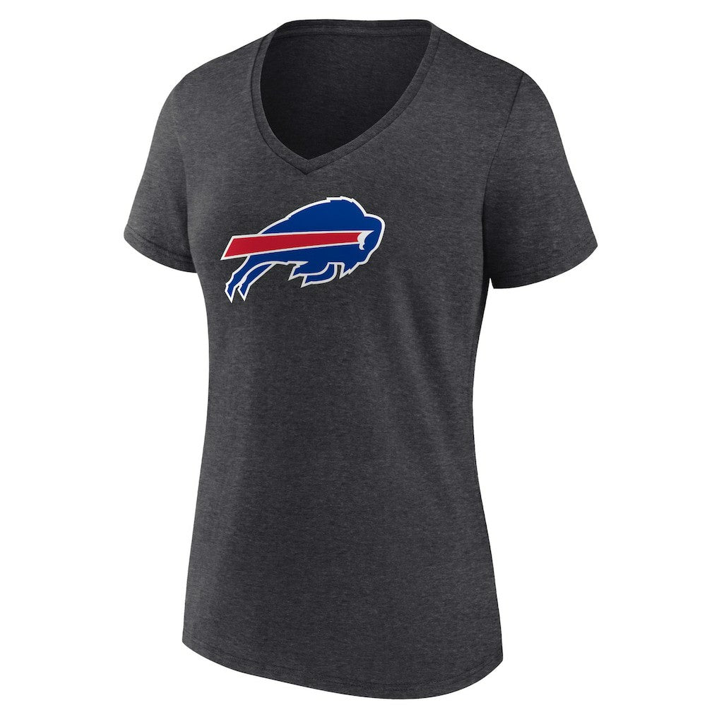 Women's Primary Team Logo V-Neck T-Shirt - Buffalo Bills