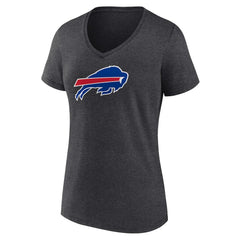 Women's Primary Team Logo V-Neck T-Shirt - Buffalo Bills