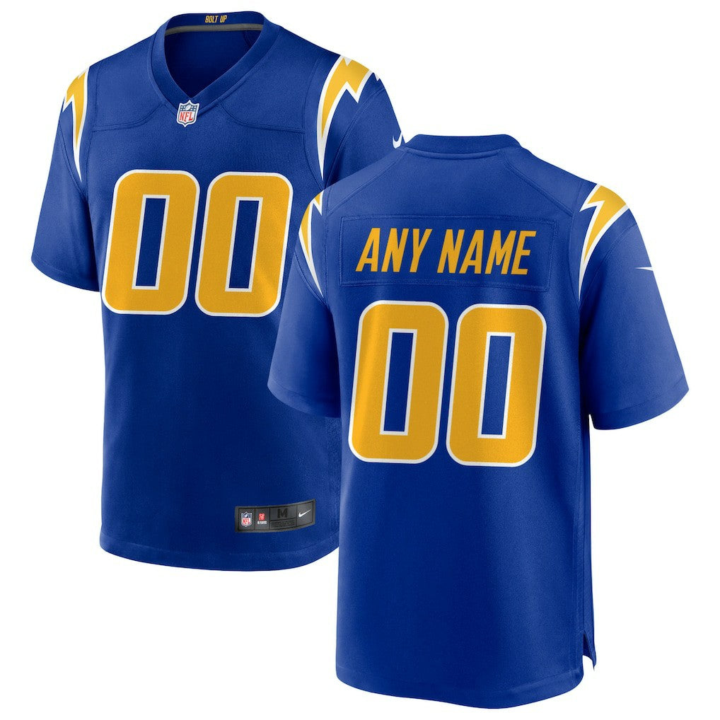 Alternate Custom Game Jersey - Los Angeles Chargers
