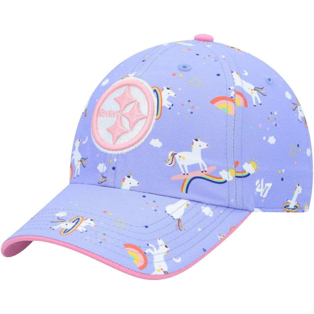 '47 Girls Preschool Unicorn Clean Up Adjustable Hat - Pittsburgh Steelers