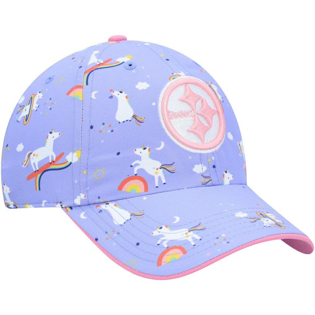 '47 Girls Preschool Unicorn Clean Up Adjustable Hat - Pittsburgh Steelers