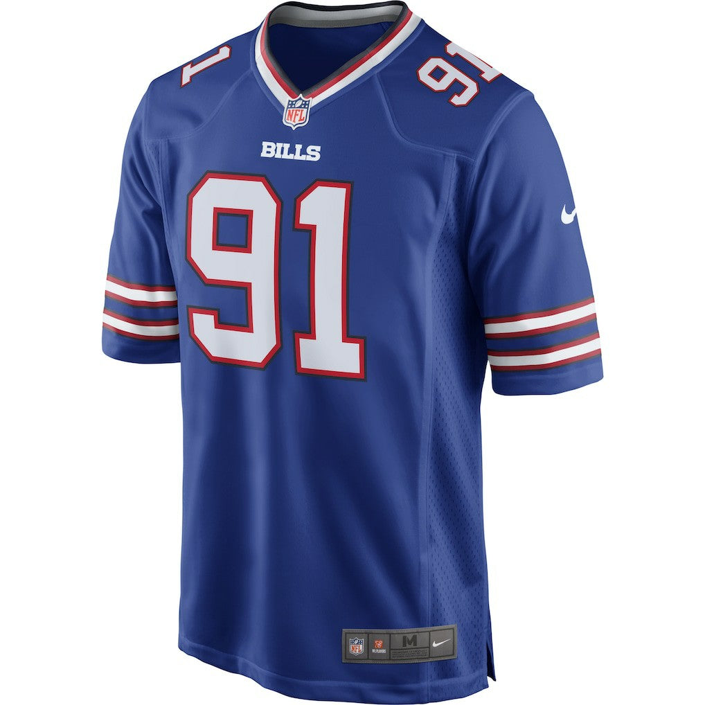 Ed Oliver  Team Game Player Jersey - Buffalo Bills