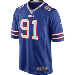 Ed Oliver  Team Game Player Jersey - Buffalo Bills