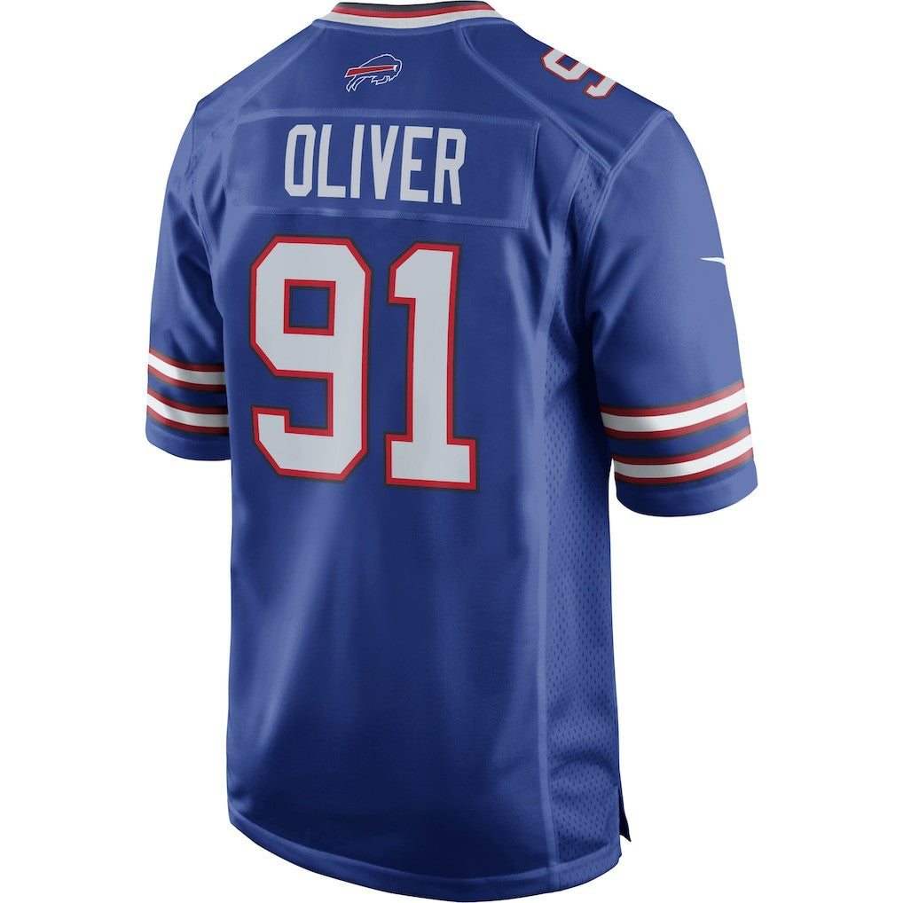 Ed Oliver  Team Game Player Jersey - Buffalo Bills
