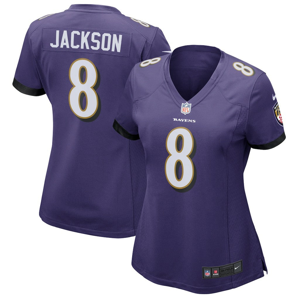 Lamar Jackson  Women's Game Jersey - Baltimore Ravens