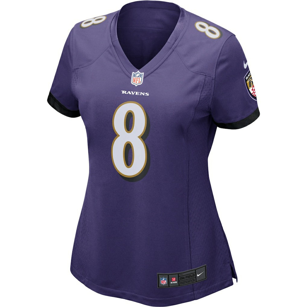 Lamar Jackson  Women's Game Jersey - Baltimore Ravens