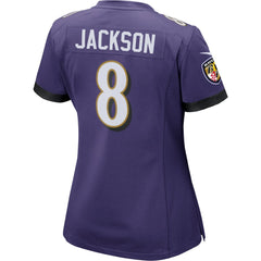 Lamar Jackson  Women's Game Jersey - Baltimore Ravens