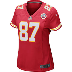 Travis Kelce  Women's Game Jersey - Kansas City Chiefs