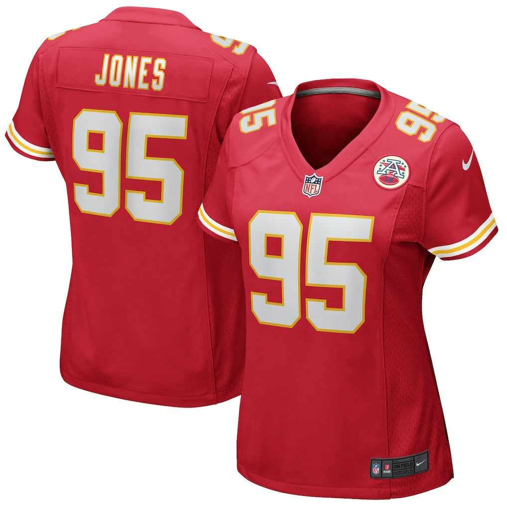 Chris Jones  Women's Game Jersey - Kansas City Chiefs