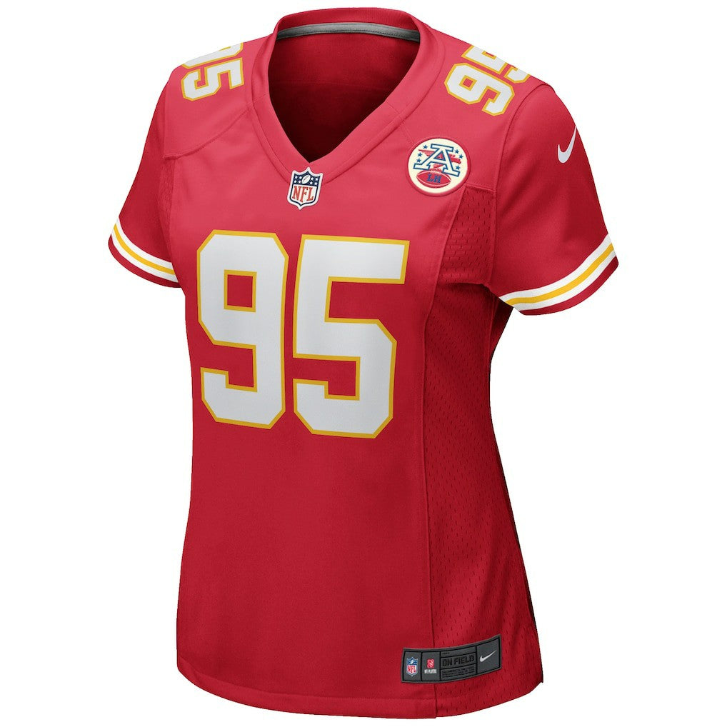Chris Jones  Women's Game Jersey - Kansas City Chiefs