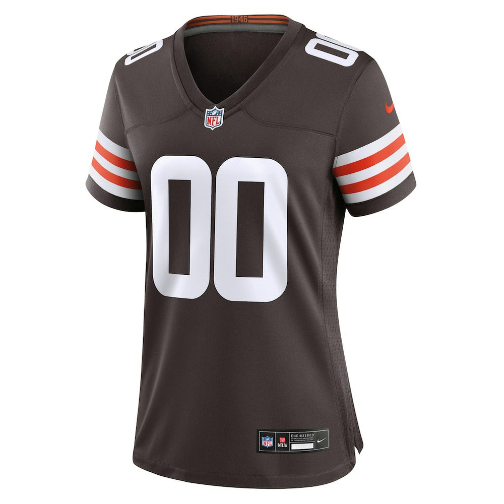 Women's Custom Game Jersey - Cleveland Browns