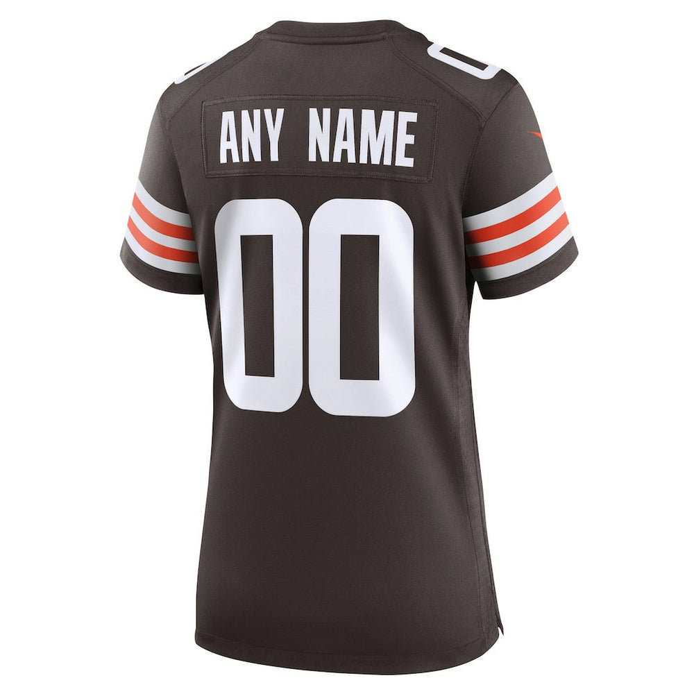 Women's Custom Game Jersey - Cleveland Browns