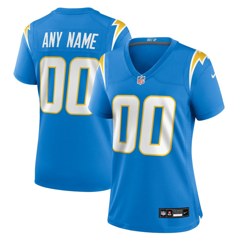 Women's Custom Game Jersey - Los Angeles Chargers