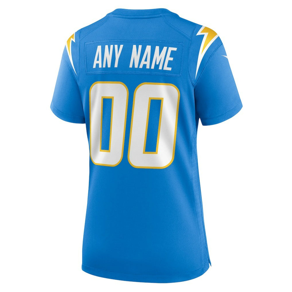 Women's Custom Game Jersey - Los Angeles Chargers