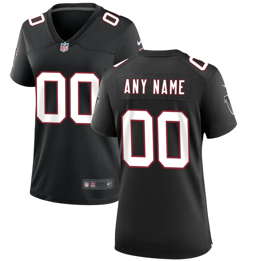 Women's Throwback Custom Game Jersey - Atlanta Falcons